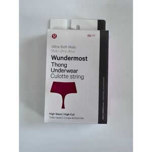 Lululemon Wundermost Thong Underwear String High Waist Size XS PSNT New In Box
